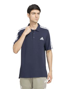adidas Originals - IN SMU 3S PL Men Blue Sports Polo T-Shirt