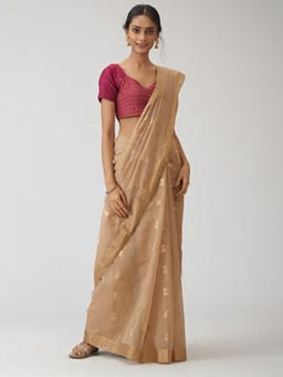 Fabindia - Cotton Silk Woven Chanderi Sari