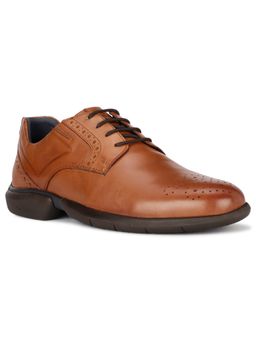 Hush Puppies - Men Tan Lace-Ups Formal Shoes