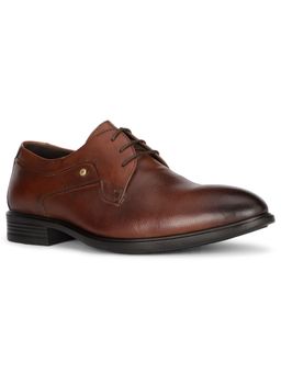 Hush Puppies - Men Brown Lace-Ups Formal Shoes
