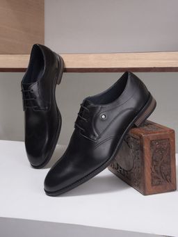 Hush Puppies - Men Black Lace-Ups Formal Shoes