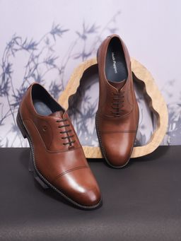 Hush Puppies - Men Brown Lace-Ups Formal Shoes