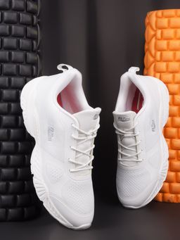 Bata - Men White Lace-Ups Sneakers