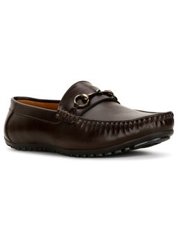 Bata - Men Brown Slip-On Formal Shoes
