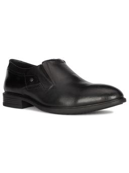 Hush Puppies - Men Black Slip-On Formal Shoes