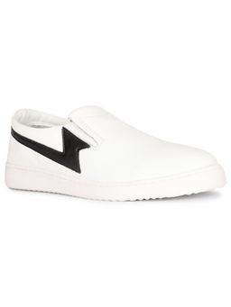 Hush Puppies - Men White Slip-On Sneakers