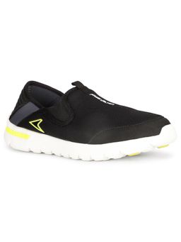 Power - Men Black Slip-On Sports Shoes