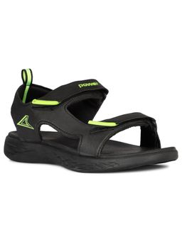 Power - Men Black Velcro Sandals