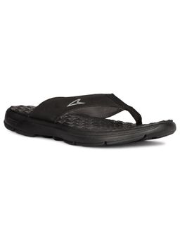 Power - Men Black Slip-On Flip Flops