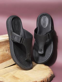 Bata Comfit - Men Black Slip-On Sandals