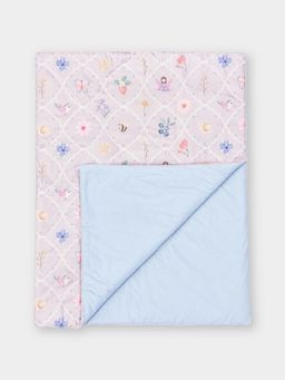 Mi Arcus - Ultra Soft Printed Blanket for Girls- Lavender (12-36 Months)