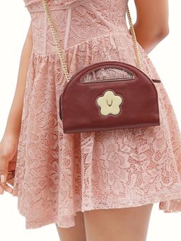 Hidesign - Jeju - W3 Womens Red Sling Bag