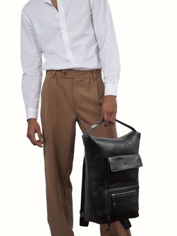 Hidesign - Gangnam - 01 Mens Black Backpack