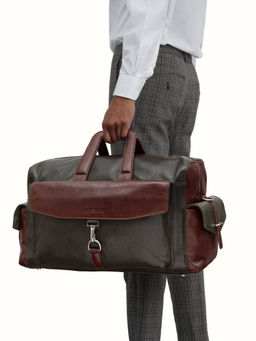 Hidesign - Gangnam - 02 Travel Brown Duffle Bag