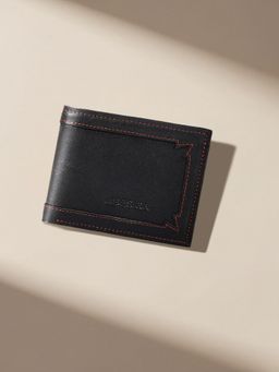Hidesign - Gangnam - W1 Mens Bi Fold Black Wallet