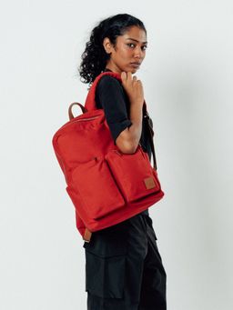 DailyObjects - Crimson Red Field Backpack (M)