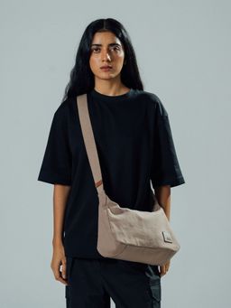 DailyObjects - Khaki Beige March Sling Bag (M)