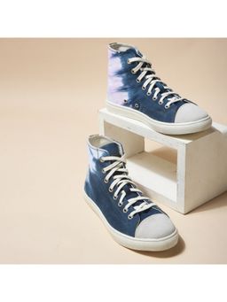 WOODLAND - A Skating Monk'S Canvas Casual Navy/White Sneakers For Men