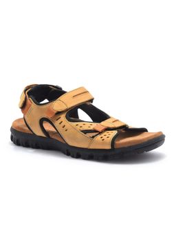 WOODLAND - Nubuck Leather Casual Snaype Sandals For Men