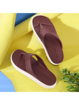Red Tape - Women Maroon Thomes Flip Flop