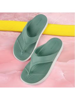 Red Tape - Women Green Thomes Flip Flop