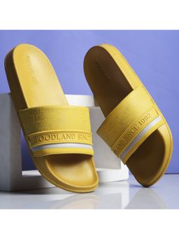 WOODLAND - Pu Casual Tony Olive Sliders For Men