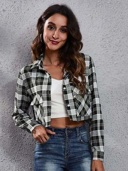 Oh Rare - Green Checked Shirt