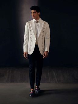 Jatin Malik - Brick By Brick Tux (Set of 3)