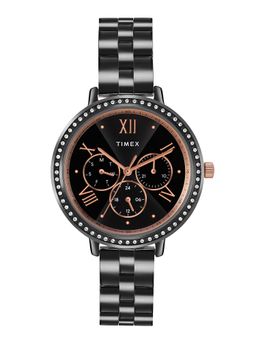 Timex - Multifunction Analog Black Dial Women Watch (Medium)