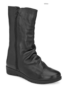 Delize - Womens Black Ankle Boots