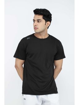 Dida - Men Black Crew Neck Regular Fit T-Shirt