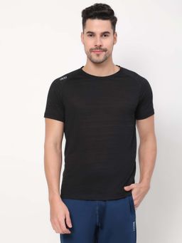 Dida - Men Black Crew Neck Regular Fit T-Shirt