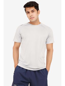 Dida - Men Grey Crew Neck Regular Fit T-Shirt
