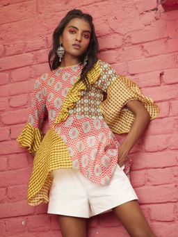 Bhanuni by Jyoti - Multi-Colour Top