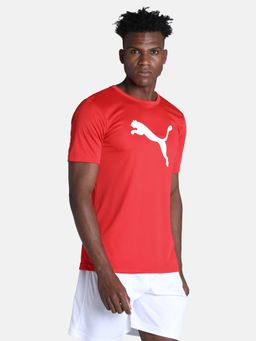 Puma - Individualrise Logo Men Red T-Shirt