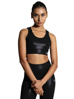 Silvertraq - Gloss Bra Shiny Black