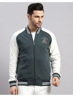 Monte Carlo - Men's Regular Fit Winter Green Sweatshirt