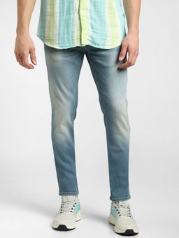 Jack & Jones - Men Solid Blue Jeans