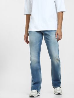 Jack & Jones - Men Solid Blue Jeans