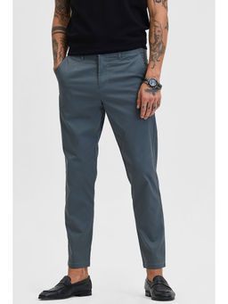 Snitch - Dark Grey Solid Light Weight Trouser