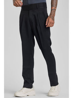Snitch - Black Relaxed Fit Korean Trouser