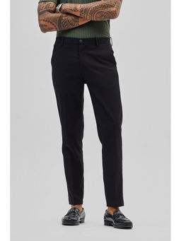 Snitch - Black Slim Fit Trouser