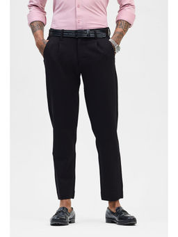Snitch - Black Stretch Slim Fit Trouser