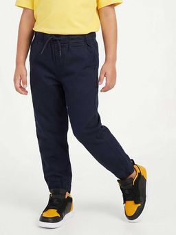 United Colors of Benetton - Blue Solid Regular Fit Joggers