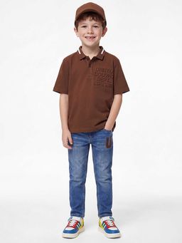 United Colors of Benetton - Blue Solid Slim Fit Jeans