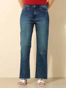 U.S. POLO ASSN. - Straight Fit Rinsed Jeans