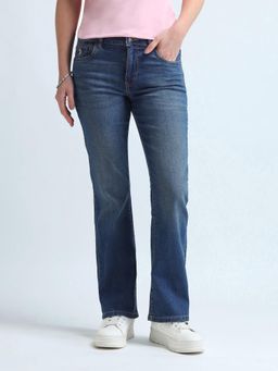 U.S. POLO ASSN. - Women Straight Fit Blue Jeans