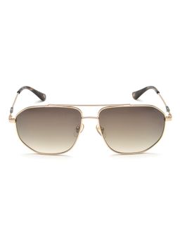 Police - 100% UV Protected Square Brown Lens sunglasses for Men -SPLL46K59300GSG (59)