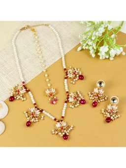 Asthetika Kids - Multi-Color Embellished Beads Jewellery Set