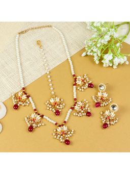 Asthetika Kids - Multi-Color Embellished Beads Jewellery Set